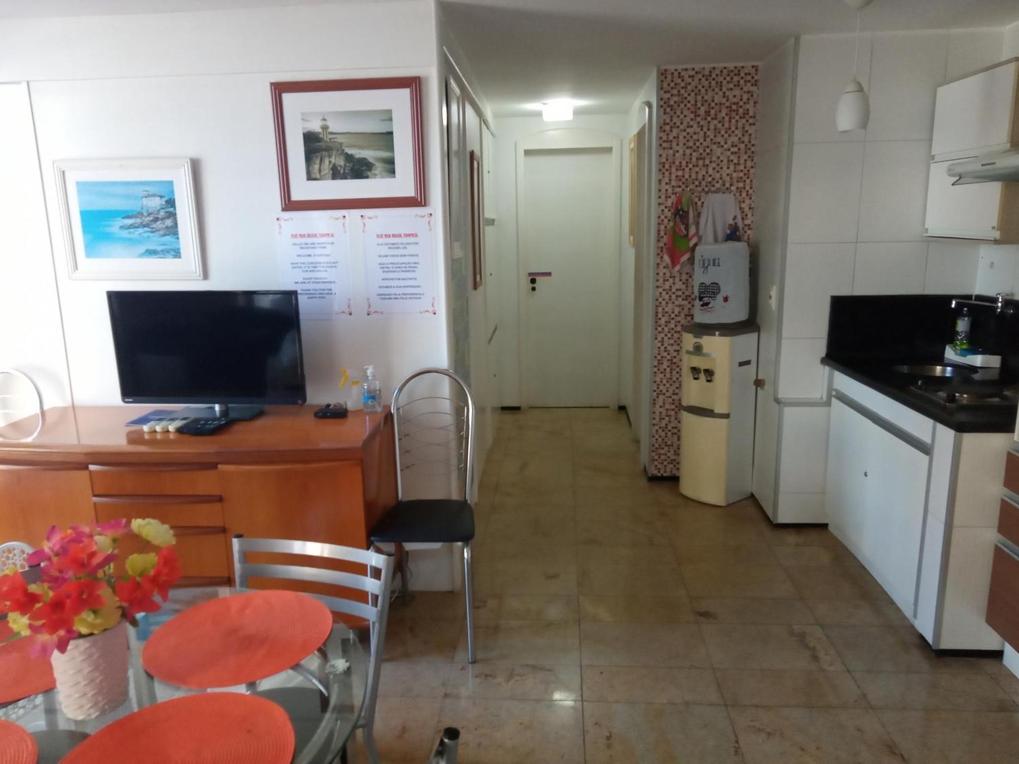 Flat Mar Brasil Tropical - Apartamento De 2 Quartos Com Suite E Vista Do Mar Fortaleza Dış mekan fotoğraf