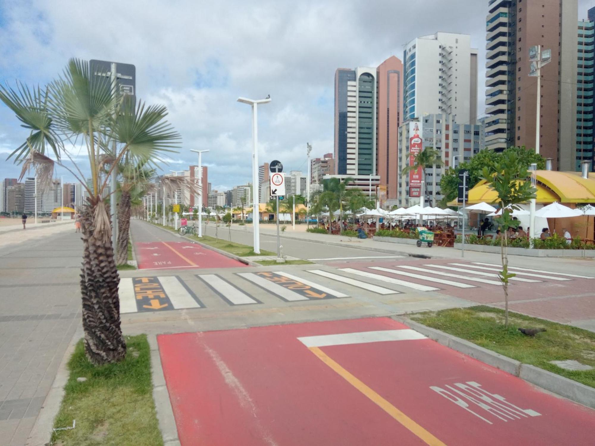 Flat Mar Brasil Tropical - Apartamento De 2 Quartos Com Suite E Vista Do Mar Fortaleza Dış mekan fotoğraf