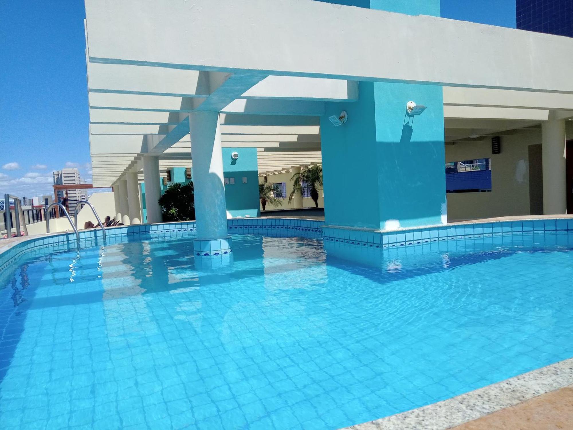 Flat Mar Brasil Tropical - Apartamento De 2 Quartos Com Suite E Vista Do Mar Fortaleza Dış mekan fotoğraf