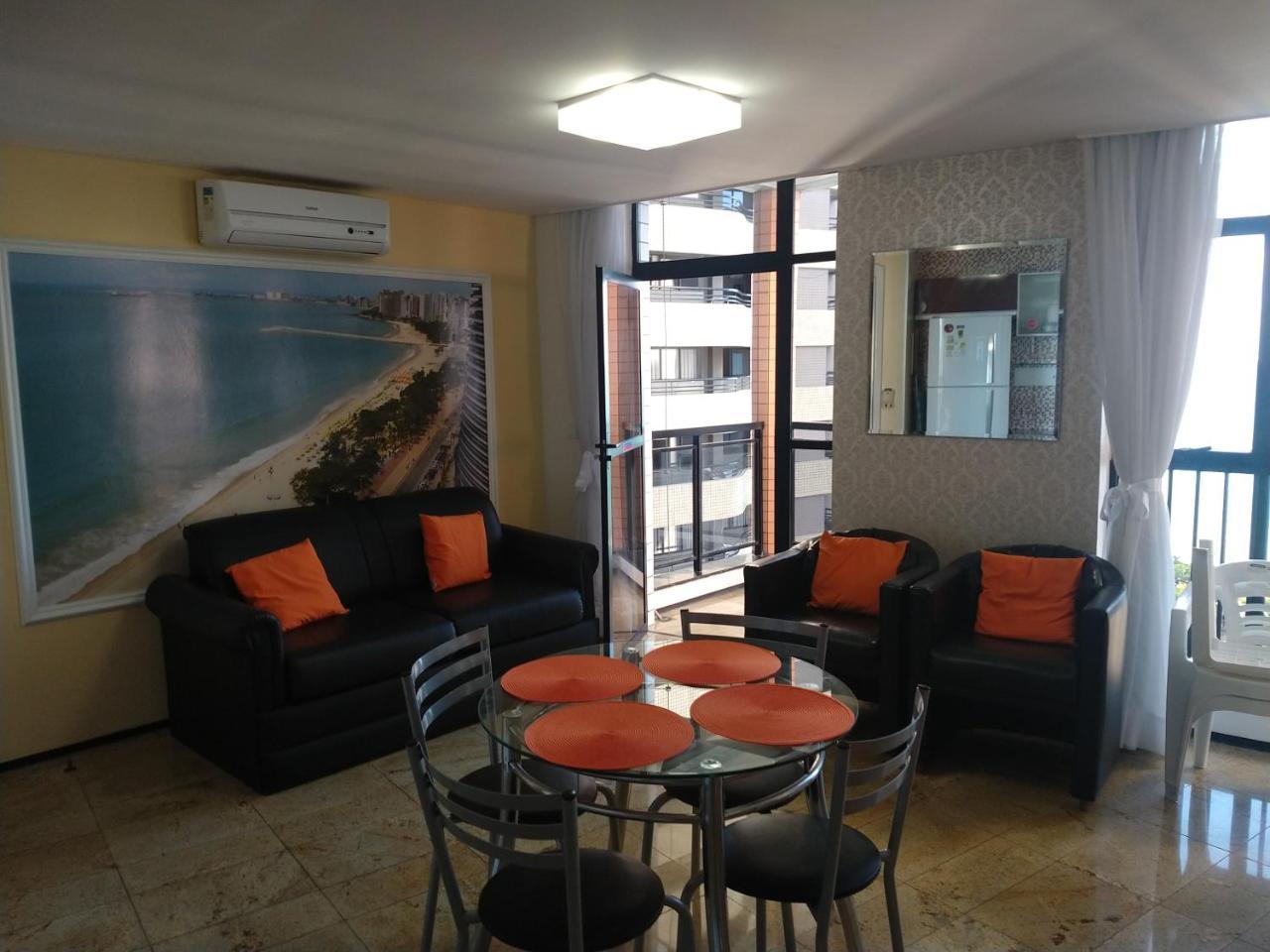 Flat Mar Brasil Tropical - Apartamento De 2 Quartos Com Suite E Vista Do Mar Fortaleza Dış mekan fotoğraf
